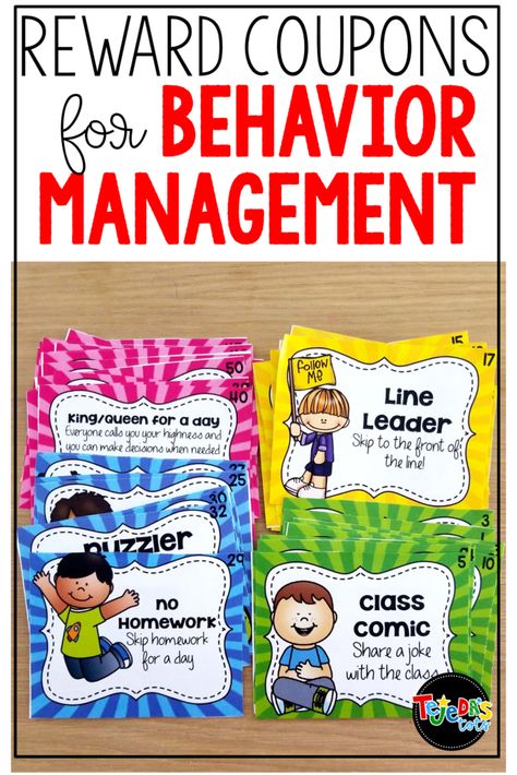 Bad Behavior Chart, Classroom Behavior System, 2nd Grade Classroom Management, Individual Behavior Management, Coupon Book For Kids, Class Behavior Management, Positive Behavior Chart, Class Rewards, Positive Behavior Management