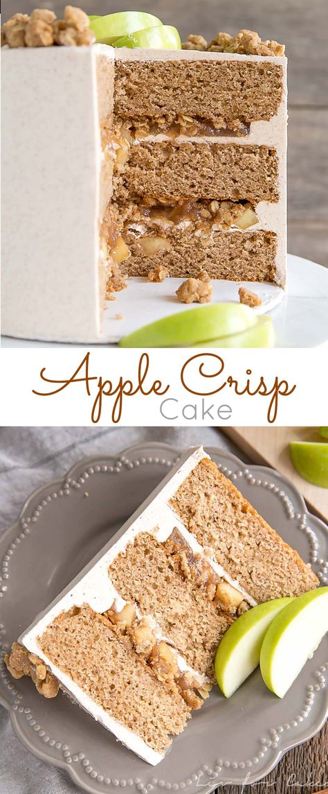 Apple Crisp Crumble, Apple Crisp Cake, Apple Crisp Pie, Apple Pie Cake, Easy Apple Crisp Recipe, Homemade Apple Pie Filling, Homemade Apple Pie, Apple Pie Filling, Apple Crisp Recipes