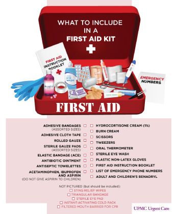 It's always good to be prepared for accidents. Learn more about the basics items to include in a first aid kit to make accidents easier to handle. Medical Office Organization, First Aid Kit Items, First Aid Kit Checklist, First Aid Tips, Hydrocortisone Cream, Basic First Aid, First Aid Kits, Emergency Preparedness Kit, Emergency Preparation