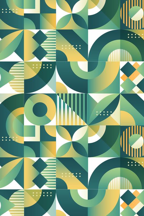 geometric abstract pattern Nature Geometric Pattern, Circle Pattern Graphic, Bauhaus Graphic Design, Bauhaus Pattern, Geometric Abstract Pattern, Art App, Poster Idea, Graphic Design Ideas, Art Apps