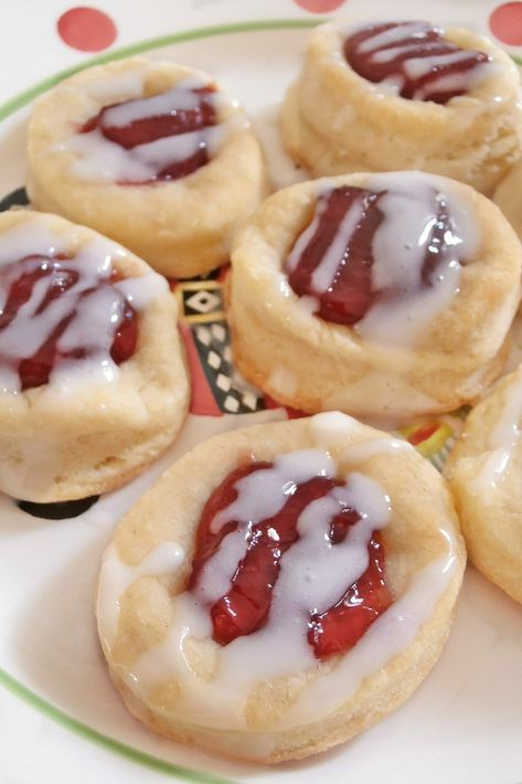 Cherry Kolacky Cookies - Jam Hands Polish Cookies, Snowflake Sugar Cookies, Apricot Preserves, Cookie Sandwich, Thumb Print, Tandoori Masala, Jam Cookies, Crinkle Cookies, Thumbprint Cookies