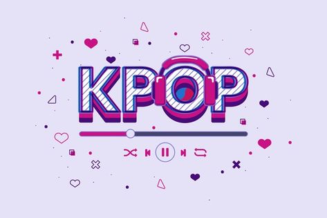 Kpop Logo, K Pop Music, K Pop, Music