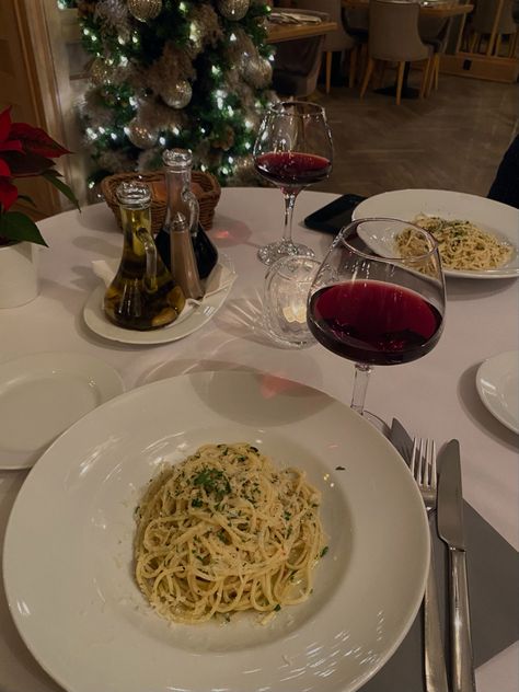 Pasta, red wine, Italian restaurant, Italy vibes, city, poland, warsaw, aesthetic Pasta And Wine Aesthetic Italy, Pasta Wine Aesthetic, Italy Red Aesthetic, Italian Wine Aesthetic, Italian Christmas Aesthetic, Italian Winter Aesthetic, Italy Restaurant Aesthetic, Italy Aesthetic Winter, Italy Winter Aesthetic