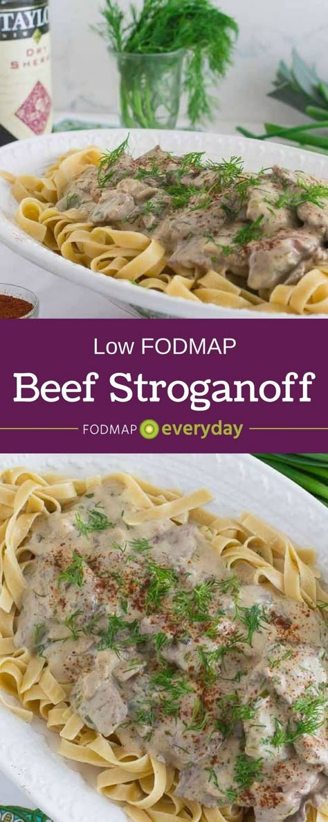 The Most Popular Dish of 2017 was Beef Stroganoff and we have the world's first gluten-free low FODMAP version!