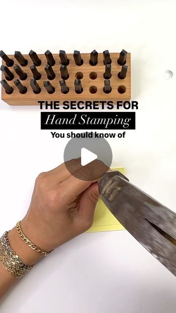 Stones And Findings | Quality Jewelry Supplies on Instagram: "✨ Learn to Hand Stamp Like a Pro! ✨

Have you ever wanted to hand stamp your own pendants but struggled to get that perfect alignment? This tutorial is packed with expert tips that make hand stamping easier than ever (even if you’re new to it)! 🙌✨

Here’s what you’ll learn:
💡 Must-have tools you might already own
📏 How to align with masking tape for precision
🔨 Hacks for a cleaner, deeper stamp without bounce-back

And the best part? I’ll show you how to practice on less expensive metals to perfect your technique without stress! 🌟

Ready to make your own stunning, stamped jewelry? Hit play, and let’s get crafting! 💖 

#handstamping #jewelrytips #jewelrytutorials #handstampedjewelry #handstamped #handstampedmetal #handstamp Metal Stamping Diy, Hand Stamped Metal, Metal Stamped Jewelry, Stamped Metal, Must Have Tools, Spoon Rings, Hand Stamped Jewelry, Stamped Jewelry, A Metal