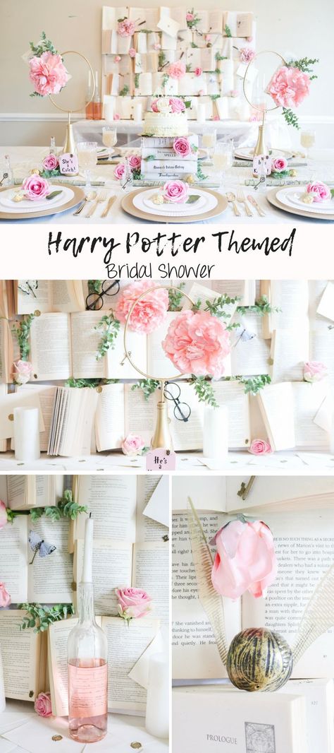 Harry Potter Bridal Shower Centerpieces, Harry Potter Bridal Shower Games, Harry Potter Theme Bridal Shower Ideas, Harry Potter Bridal Shower Decorations, Harry Potter Themed Bridal Shower Ideas, Harry Potter Wedding Shower, Harry Potter Bridal Shower Ideas, Harry Potter Bride, Harry Potter Tea Party