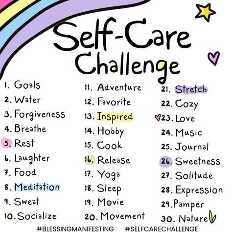 inspired lifetactics.blog April Self Care, Blessing Manifesting, Diy Mouthwash, Creative Business Plan, Wellness Ideas, Self Care Challenge, Word Challenge, Kit Ideas, Love Rainbow