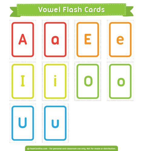 Free printable vowel flash cards. Download them in PDF format at http://flashcardfox.com/download/vowel-flash-cards/ Free Letter Flashcards, Vowel Flashcards Free Printable, Vowels Flashcards Free Printable, Abc Flash Cards Free Printable, Tamil Activities, Color Songs Preschool, Kindergarten Syllabus, Preschool Flashcards, Phonics Flashcards Alphabet Flash Cards