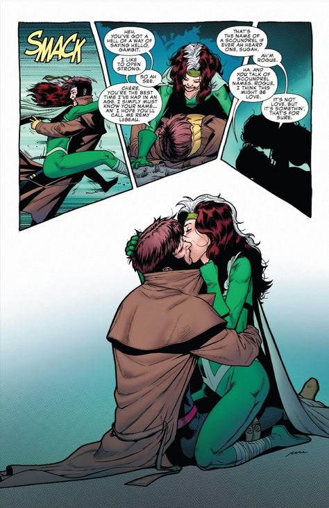 "I Think This Might Be Love." It Should Have Been Me, Rouge Xmen, Gambit Cosplay, Gambit Wallpaper, Rogue Comics, Rogue Xmen, Gambit X Men, Xman Marvel, Gambit Marvel