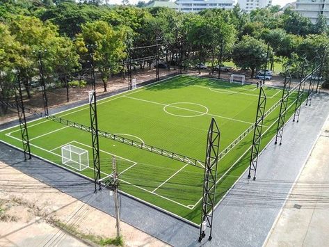 Mini Football Field, Play Area Indoor, Football Court, Indoor Soccer Field, Futsal Court, Outdoor Sports Court, Retreat Home, Backyard Sports, Mini Soccer