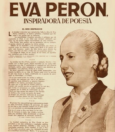 Eva Perón Poets, Writing, Actors