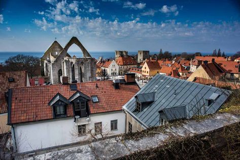 Visby Sweden, Baltic Sea Cruise, Baltic Cruise, Travelling Ideas, City Escape, Medieval City, Sweden Travel, Nice Places, Nordic Countries