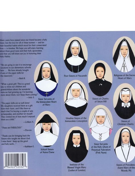 Holy Habits Nun Outfit, Nun Doll, Nuns Habits, Materi Bahasa Jepang, Bride Of Christ, Catholic Art, Roman Catholic, Catholic Faith, Catholic Church