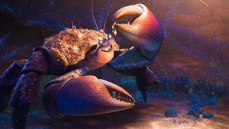 Moana Crab, Moana Tamatoa, Moana 2016, All Disney Movies, Coconut Crab, Star Wars Disney, Animation Studios, Princess Cartoon, Walt Disney Animation