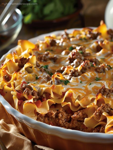 This Amish Country Casserole brings the comfort of homestyle cooking right to your table, featuring a creamy, savory blend of traditional ingredients for a truly unforgettable meal. Southern Cooking Dinner Ideas, Midwest Casserole Recipes, Amish Haystack Dinner, Church Ladies Casserole, Hungarian Casserole, Amish Casserole Ground Beef, Hot Dish Recipes, Amish Country Casserole Recipe, Amish Casserole