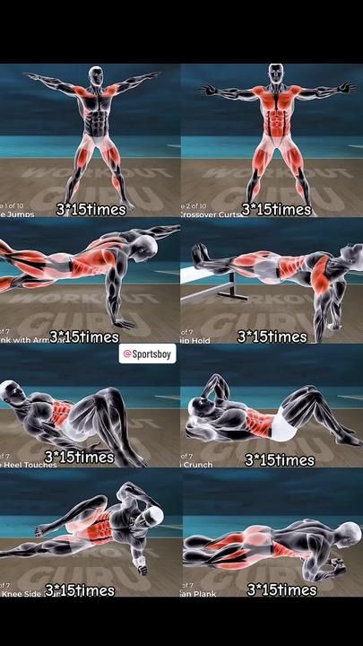 Bodyweight Back Workout, Gym Workout Apps, Hiit Workout Routine, Sixpack Workout, Bodybuilding Workouts Routines, Best Gym Workout, Gym Workout Planner, Bodybuilding Workout Plan, Abs Workout Video