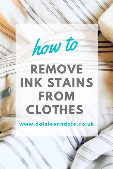 BEST Laundry Tip! How to get ink out of fabric even old ink! | remove ink stains | laundry hacks Ink Stains Out Of Clothes, Remove Ink Stains From Clothes, Remove Ink From Fabric, Remove Ink From Clothes, Ink Out Of Clothes, Remove Ink Stains, Stains Out Of Clothes, Ink Removal, Ink Stain Removal