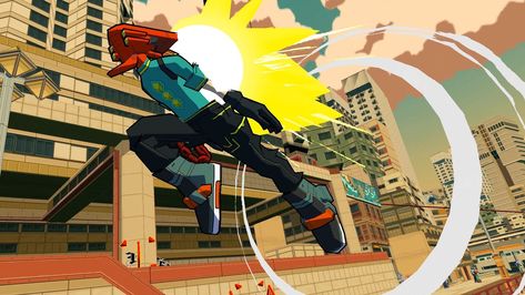 Jet Set Radio spiritual successor Bomb Rush Cyberfunk arrives on PlayStation and Xbox on September 1 – two weeks after it launches on PC and Switch. Pixel Texture, Jet Set Radio, 3d Pixel, Play That Funky Music, Oc Pokemon, Funky Music, Get Funky, Xbox Console, Graffiti Tagging