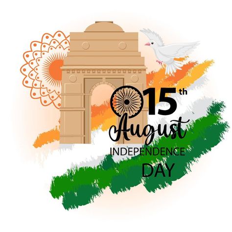 India Independence Day Poster Independence Day Poster, India Independence, Happy Independence, Happy Independence Day, Independence Day, Background Images, Vector Art, Vector Free, Royalty Free