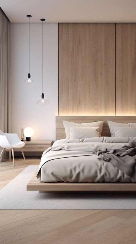 Neutral Minimalist, To Create, Create Your, Bedroom, Bed, Wood, Beauty, Design