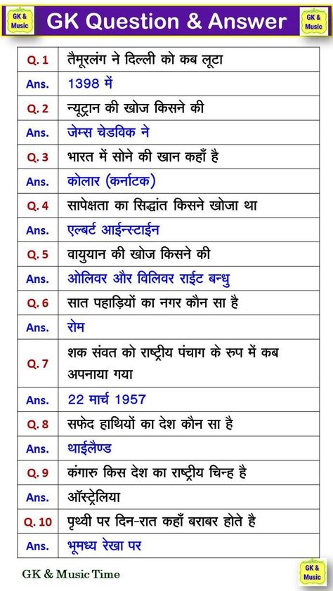 GENERAL KNOWLEDGE | GK Questions, Hindi GK, GK Questions Answers in Hindi, Hindi GK Question Answer, GK Knowledge in Hindi, Gk in Hindi Question and Answers G K Questions In Hindi, Gk Knowledge In Hindi, Motivation Questions, General Knowledge For Kids, Gk Question In Hindi, Gk Quiz Questions, Daily Use Words, Gk Questions And Answers, Gk In Hindi