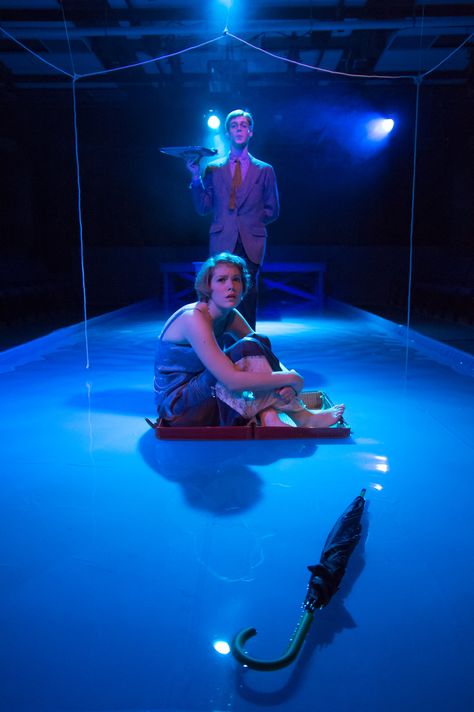 Eurydice by Sarah Ruhl Eurydice Sarah Ruhl, Stage Pictures, Set Design Theatre, Theatre Design, Scenic Design, House Built, Set Design, Design Inspo, Lighting Design