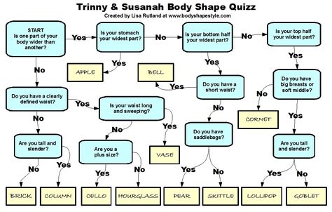 body shape quiz from Trinny and Susannah of What Not to Wear Trinny And Susannah, Body Type Quiz, Dress For Body Shape, You Look Fab, Pear Body Shape, Inverted Triangle, Wardrobe Planning, Organic Forms, Image Consultant