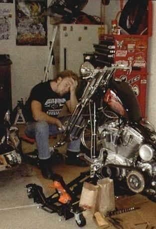 James Hetfield Motorcycle, James Hetfield Cars, James Metallica, Jamesy Boy, Metal Guys, Jason Newsted, Lars Ulrich, Harley Davidson Art, Cliff Burton