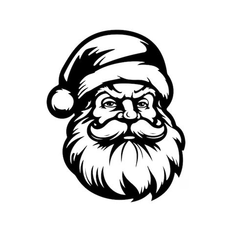 Sabiqul Fahmi | Freepik Santa Silhouette, Vinyl Window Decals, Merry Christmas Funny, Santa Svg, Christmas Vinyl, Winter Svg, Santa Face, Funny Christmas Shirts, Window Vinyl