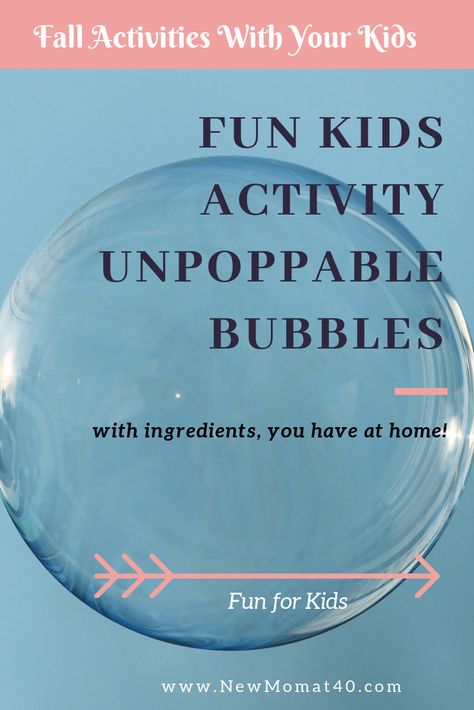 Fun Kids Activity Unpoppable Bubbles #unpoppablebubbles #bubbles #kidscraft Unpoppable Bubble, Unpoppable Bubbles, Kid Experiments, Science Projects For Kids, Science Project, Kids Activity, Kids' Crafts, Science Fair, Fun Activities For Kids