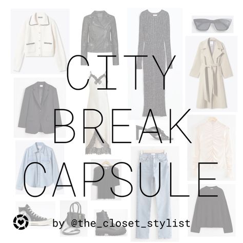 A CITY BREAK CAPSULE WARDROBE This is a topic that has been requested so many times recently on stories. What to wear on a sunny city break? I thought I'd best get you all off my back, because I am not jealous at all, and just get typing! Now I'm thinking Paris, Berlin, Amsterdam, somewhere sunny but still a tiny bit crisp. You still need a jacket type thing? So I have pulled together a little capsule to see you through the weekend and shown you how to wear them and pull them together. City Break Capsule Wardrobe, I Am Not Jealous, Weekend Capsule Wardrobe, Not Jealous, Womens Denim Shirt, Wardrobe Edit, Types Of Jackets, City Break, Denim Shirt