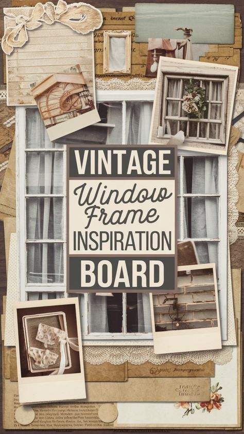 Vintage window frames bring a rustic charm and timeless elegance to any space. Whether you’ve found an antique frame at a flea market or have repurposed an old window from a renovation, there are countless creative ways to style and personalize it. Here are 10 must-try ideas to transform your vintage window frame into a stunning home decor piece. Unique Decor Ideas, Vintage Window, Antique Frame, Vintage Windows, Antique Frames, Window Frames, Seasonal Crafts, Ideas For Decorating, Window Frame