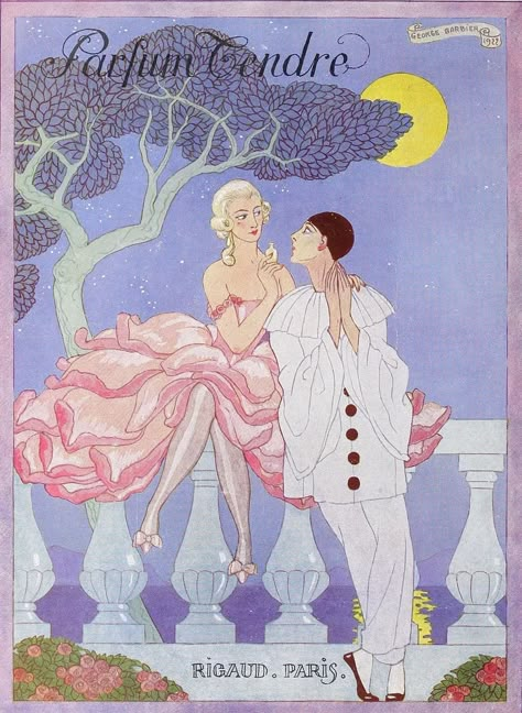 George Barbier: Art Deco Initiator and LGBTQ+ Illustrator | by Hidden Histories | Medium 20s Art, Masculine Art, George Barbier, Art Deco Illustration, Art Masters, Caravaggio, Art Deco Period, Advertising Poster, Vintage Perfume