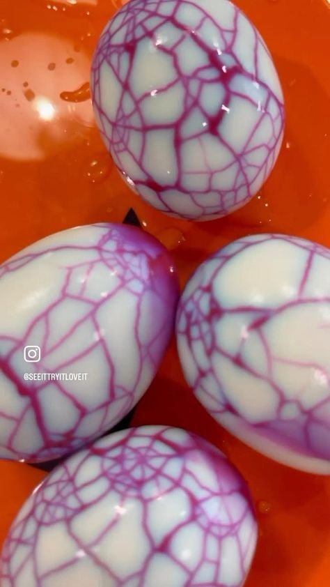 Halloween Eggs, How To Make Purple, Pumpkin Song, Purple Food Coloring, Halloween Party Snacks, Purple Food, Party Snack Food, Samhain Halloween, Halloween Treats Easy