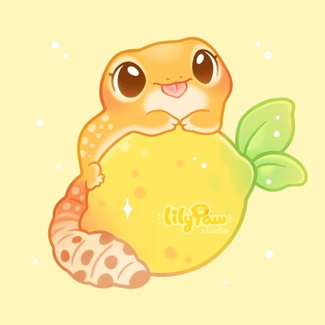 🌸🍃Lily Paw🍃🌸 (@lilypawstudio) | Instagram Pet Gecko, Chibi Coloring, Cute Gecko, Cute Lizard, Snake Drawing, Cute Reptiles, New Drawing, Little Drawings, Cute Animal Drawings Kawaii