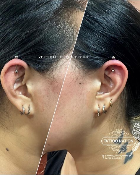 Piercings (Helix Piercing / Septum Piercing / Nose Piercing / Conch Piercing / Vertical Helix Piercing / Ear Lobe Piercing / Ear Piercing) . . . #piercings #earlobepiercing #upperlobepiercing #septumpiercing #piercing #lobepiercing #medusapiercing #piercer #earlobe #cartilagepiercing #gurugram #piercingideas #gurgaon #instagood #instagram #like #likeforlikes #followforfollowback #nosepiercing #septum #bellypiercing #viral #picoftheday #piercingjewellery #earpiercing #photooftheday #navelpierc... Vertical Helix Piercing, Piercing Conch, Medusa Piercing, Piercing Septum, Piercing Nose, Lobe Piercing, Conch Piercing, Belem, Septum Piercing