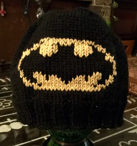 Batman Beanie Crochet, Batman Crochet Hat, Batman Beanie, Crochet Gingerbread Man, Crochet Batman, Whimsical Crochet, Crochet Gingerbread, Christmas Cap, Hats Collection