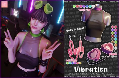 Sims 4 Cc Sci Fi Clothes, Sm Sims, Alt Sims, Alpha Sims, Ts4 Patreon, Cyberpunk Accessories, Sims Download, Cc Folder, Alt Clothing