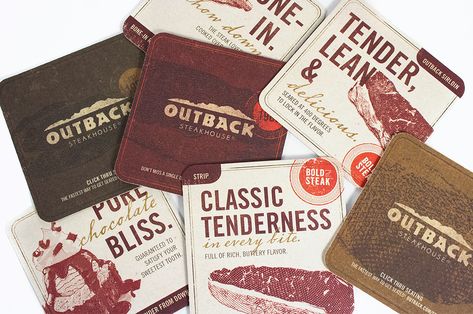 Check out this @Behance project: “Outback Steakhouse” https://www.behance.net/gallery/25405637/Outback-Steakhouse Steakhouse Design, Steakhouse Steak, Dining Menu, Outback Steakhouse, Cafe Branding, Brand Architecture, Fast Casual, New Menu, Beef Jerky