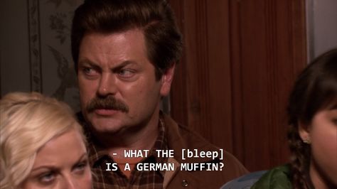 and your choice of a german muffin Parks And Rec Andy, Eloise Core, Parks And Rec Memes, Parcs And Rec, Burt Macklin, Parks And Recs, Stand Up Show, Movie Funny, Nick Offerman