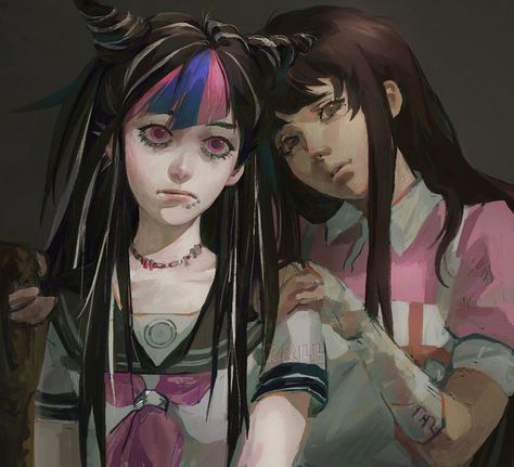 Ibuki Mioda, Mikan Tsumiki, Danganronpa, Log In, Log, Twitter, Hair, Anime