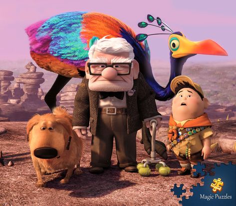 Carl Fredricksen, Up Pixar, Cute Disney Characters, Disney Sign, Disney Pixar Up, Disney Up, Disney Concept Art, 8x10 Photo, Disney Pictures