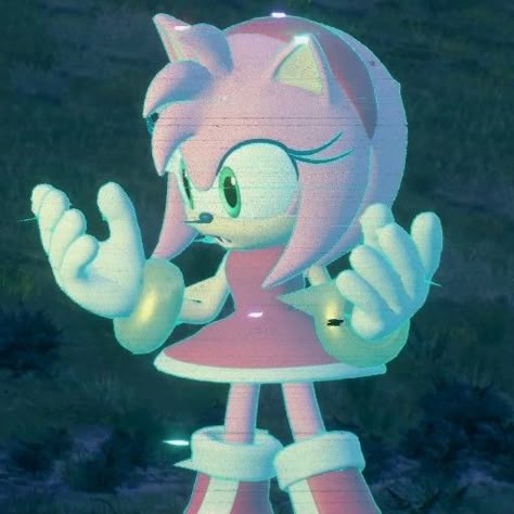 Amy Hedgehog, Amy From Sonic, Honey The Cat, Hedgehog Character, Silly Sonic, Sonic Shadow And Silver, Pink Hedgehog, Sonic Frontiers, Sonic Pfps