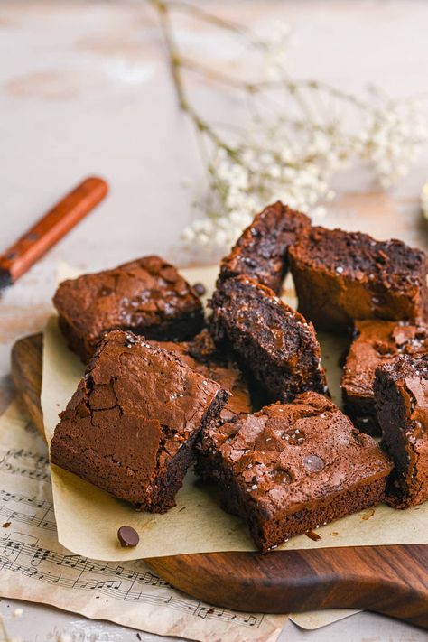 Chewy Condensed Milk Brownies Condensed Milk Brownies Recipes, Sweetened Condensed Milk Brownies, Condensed Milk Brownies, Brownies Chewy, Condensed Milk Recipes, Chewy Brownies, Unsweetened Cocoa Powder, Brownie Ingredients, Square Pan