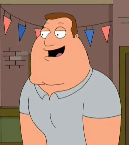 Joe Swanson Joe Swanson Family Guy Funny, Joe Family Guy, Joe Swanson Family Guy, Joe Swanson, Funny Celebrity Memes, Cleveland Show, Family Guy Funny, Favorite Tv Characters, Celebrity Memes