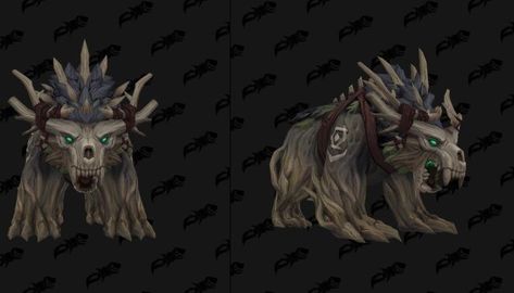 Dataminers Find Kul'Tiran Druid Bear Forms - MMORPG.com Roleplay Characters, World Of Warcraft, Lion Sculpture, Statue, Art