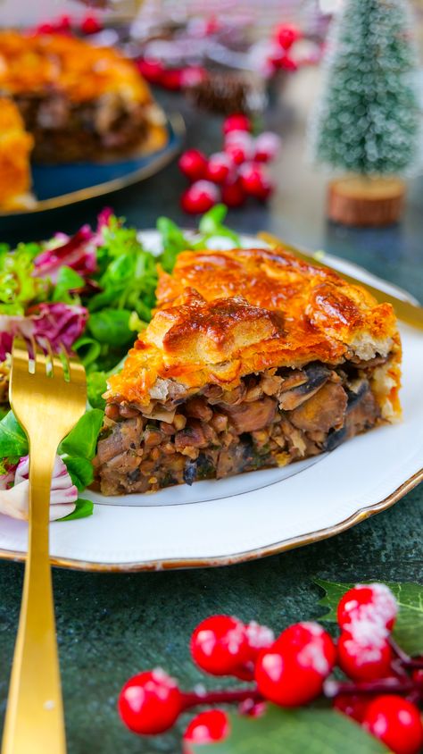 Tourte de Noël végétarienne - healthyfood_creation No Cook Meals, Fall Recipes, Food Inspiration, Vegetarian Recipes, Vegan Recipes, Food And Drink, Gluten Free, Cooking Recipes, Fruit