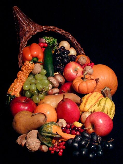 Balanced Diet Plan, Healthy Balanced Diet, Horn Of Plenty, Fruit Photography, Alkaline Diet, Alkaline Foods, Healthy Balance, Fruit And Veg, Holidays Thanksgiving