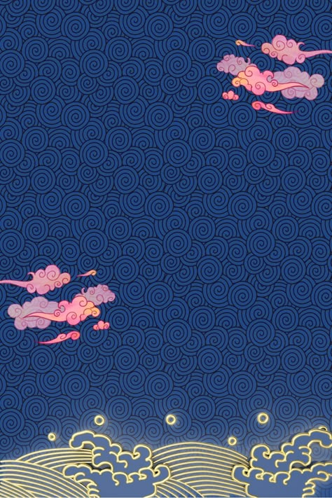 Mongol Art, Blue Vector Background, Poster Design Background, Canva Backgrounds, Bg Poster, Background Canva, Clouds Background, Graphic Shapes Design, Japanese Poster Design