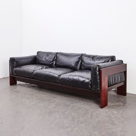 Listed on VNTG.com: Afra & Tobia Scarpa Early Bastiano Sofa for Gavina, 1968 | #vntg #vintage Bastiano Sofa, Cognac Leather Sofa, House Van, Tobia Scarpa, Nyc Apartment, Modular Sofa, Futon, Seater Sofa, Leather Sofa